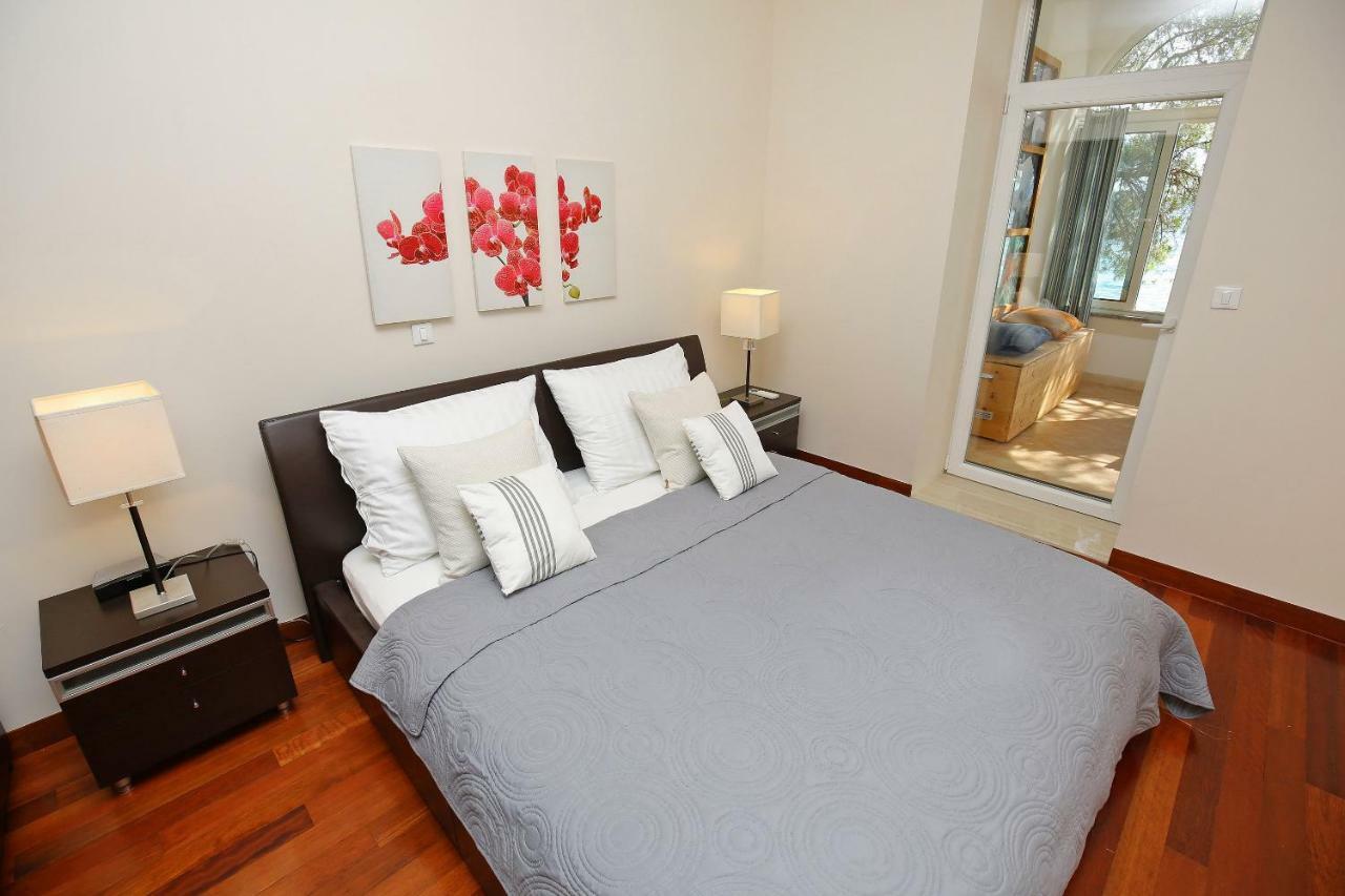 Seafront Beach Apartment - Directly At The Beach Zadar Eksteriør bilde