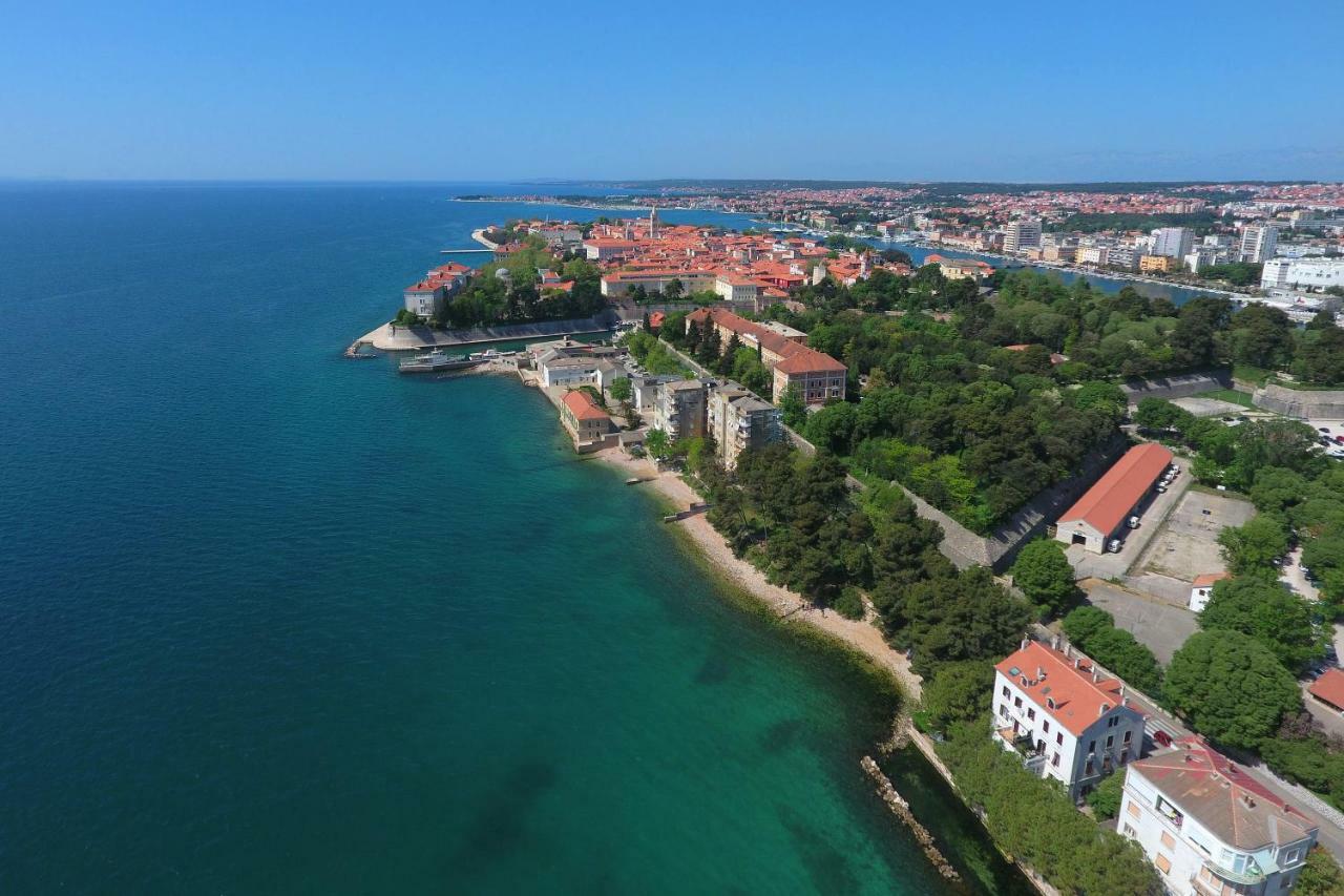 Seafront Beach Apartment - Directly At The Beach Zadar Eksteriør bilde